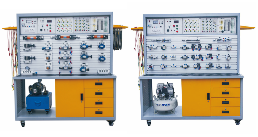 皇冠8xmaxYL-381B型PLC控制的液压与气动综合实训装备