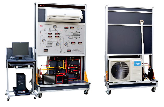 皇冠8xmaxYL-1555B型变频热泵式分体空调制冷系统实训考核装置